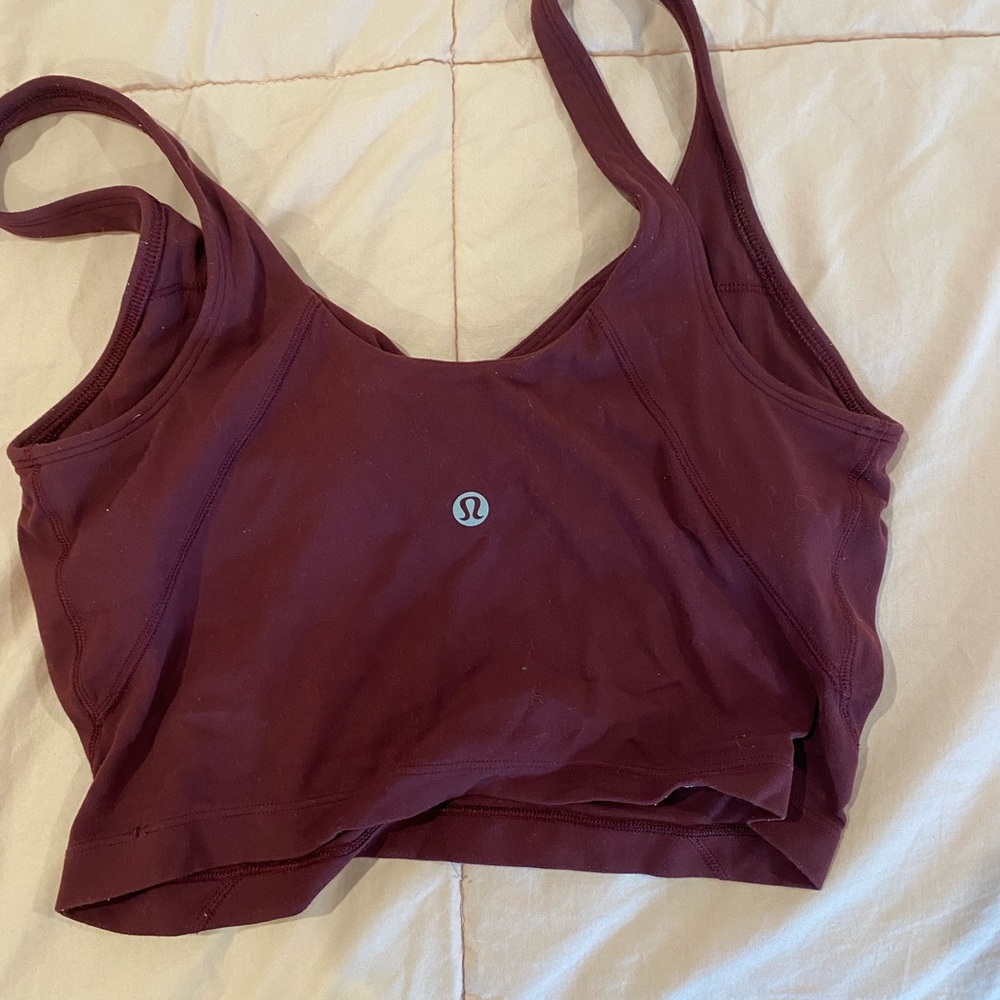 lululemon align tank in mulled wine!